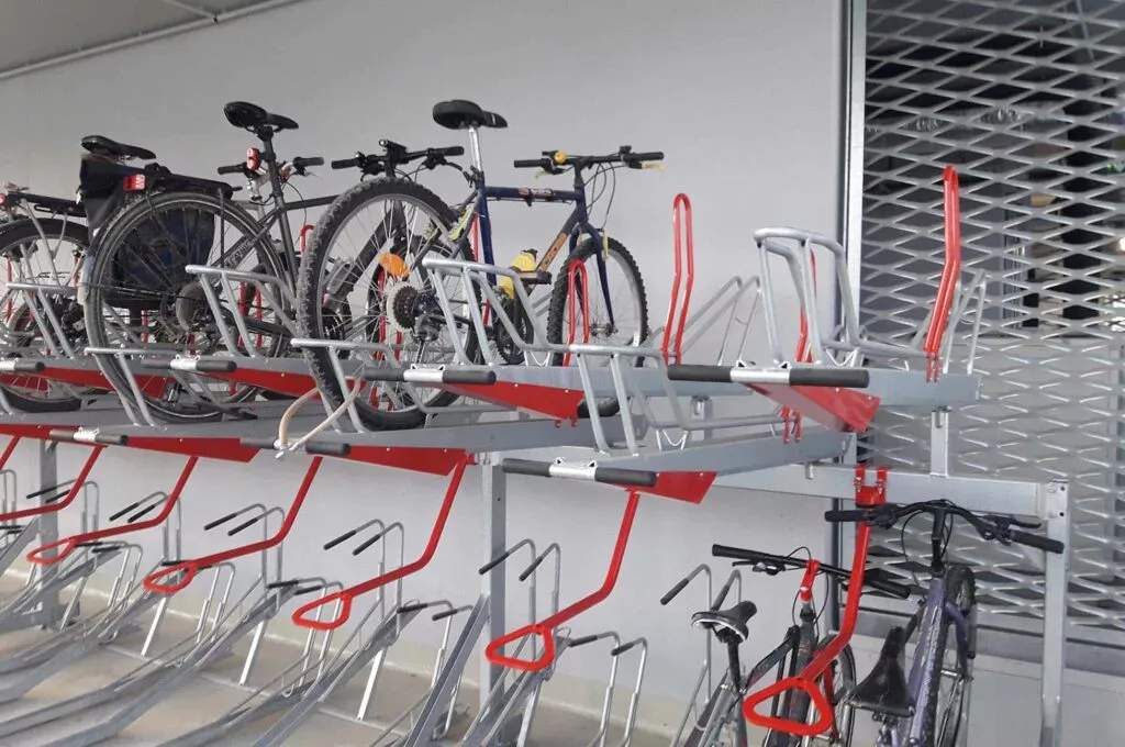 Support / Rack à vélos pour garage à vélos - Modèle Caligo