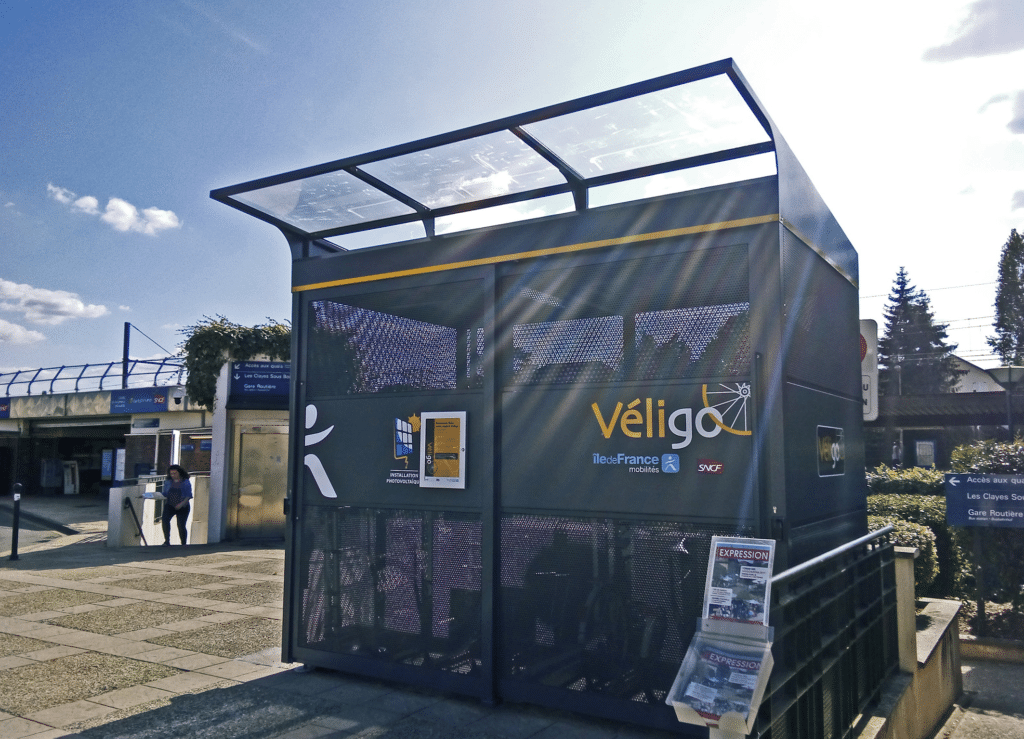 Kit d'éclairage solaire pour abris vélos / abris bus - Abri Plus