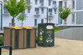 Abriplus - Biocollect - Abri bac de collecte déchets alimentaires sur point d'apport volontaire