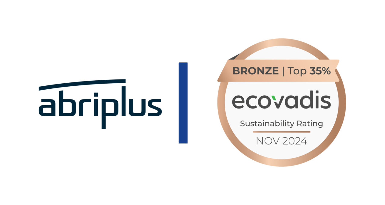 Abriplus reçoit la médaille de bronze EcoVadis - Engagements RSE