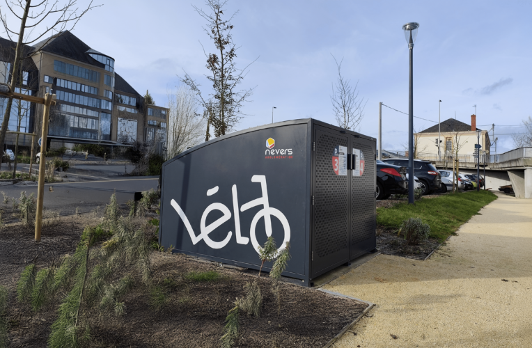 Abriplus - box à vélos individuelles - Velbox Angers - Ville de Nevers (58)